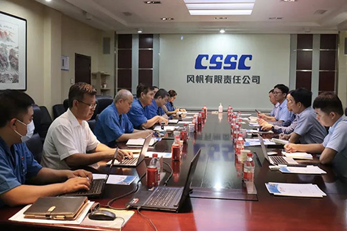 华为公司数字能源总经理张先淼到风帆公司访问交流