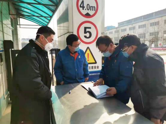 中国船舶风帆公司开展防疫工作突击检查