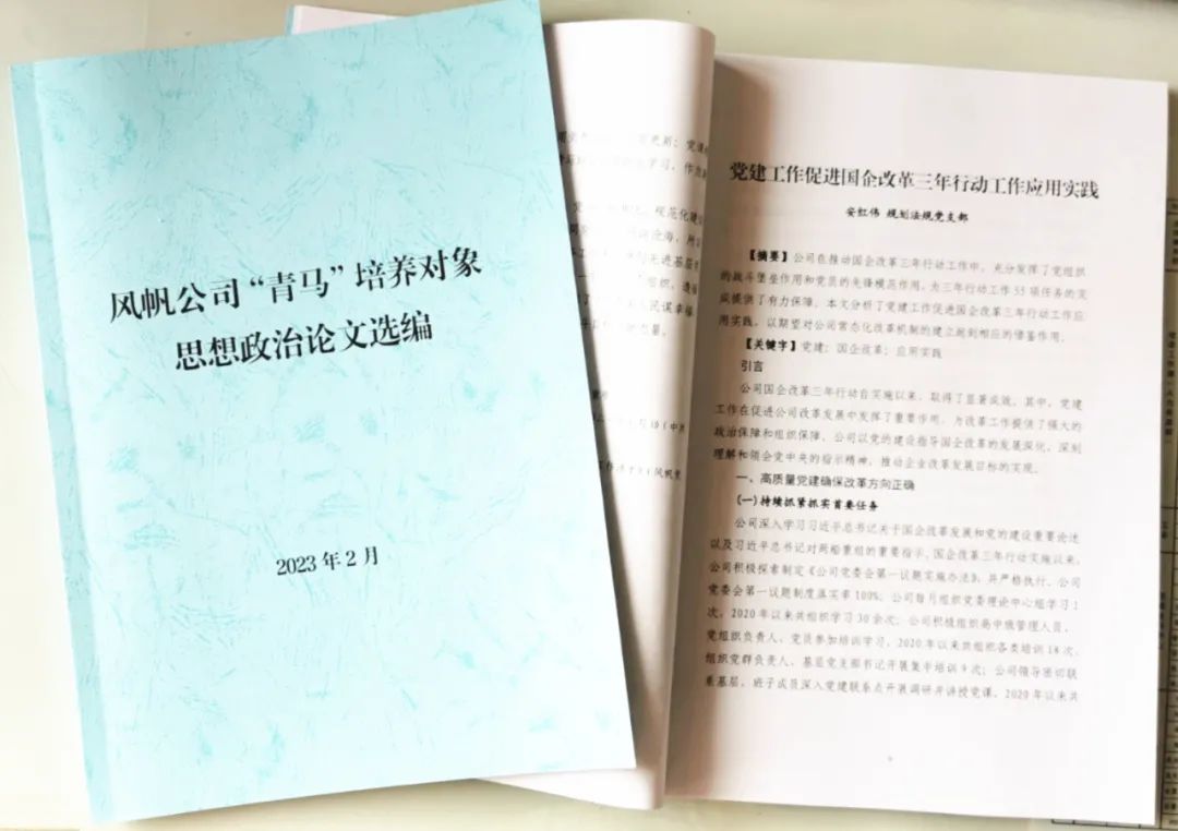 中国船舶风帆公司“青马”思政研究结硕果