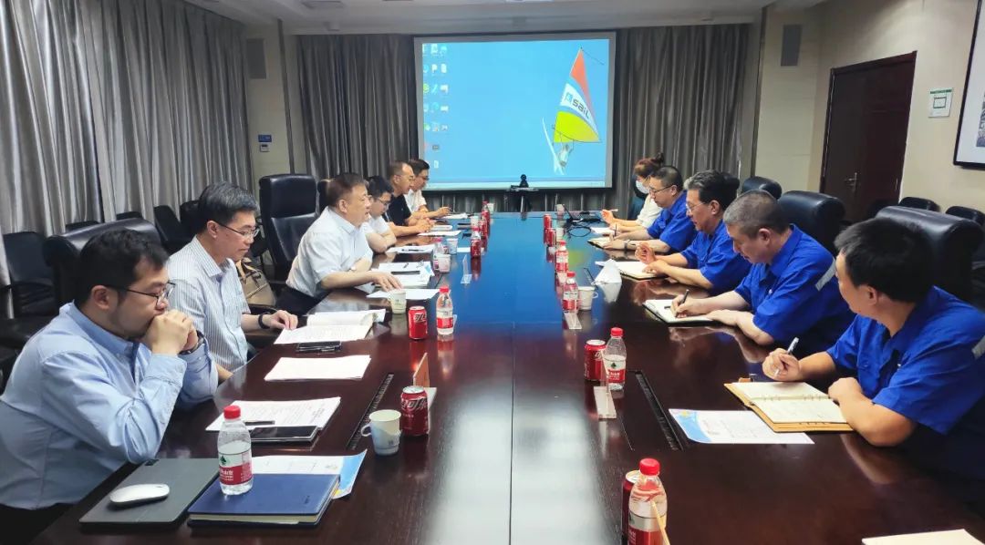 中船调研组到风帆调研法治建设与合规工作