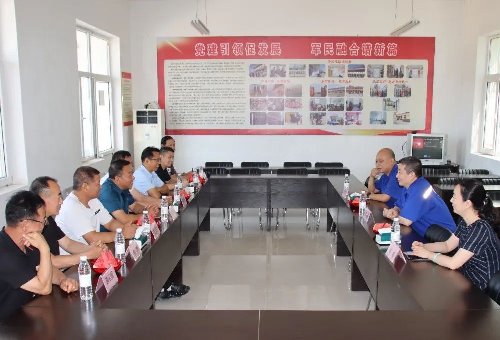 中船风帆领导到乡村振兴帮扶点调研